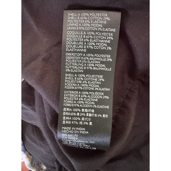 Anthropologie Floral Embroidered Deep V Neck Maxi Dress Floral Paisley Size 0 - Picture 12 of 12